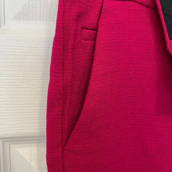 Diane von Furstenberg Fushia mid rise capris pants - Picture 3 of 8